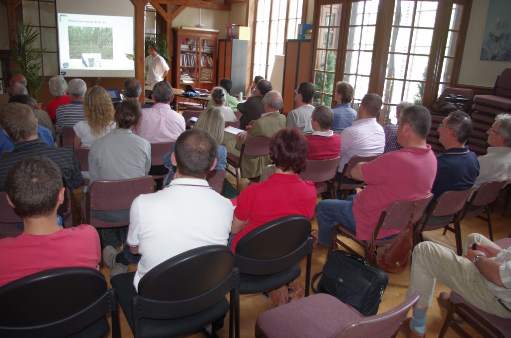 1er comite de concertation - salle de reunion du Pays de Grande Sologne